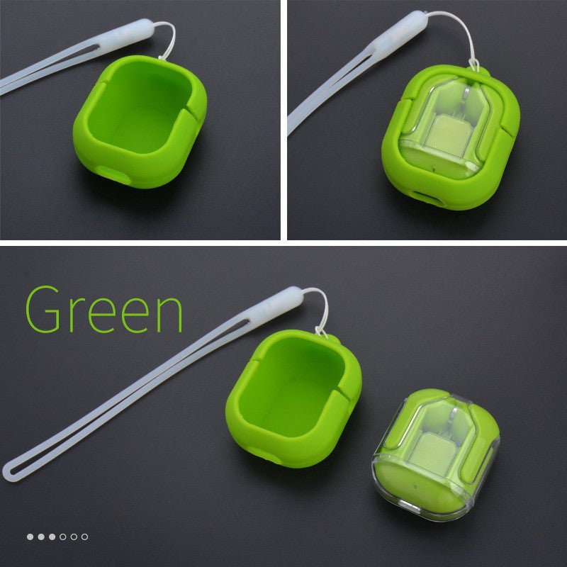 New Mini Transparent Wireless Bluetooth Headset Digital Display ENC Noise Reduction True Wireless Sports Music - pokemae0f2438329154297725aa26ecd67a0d6