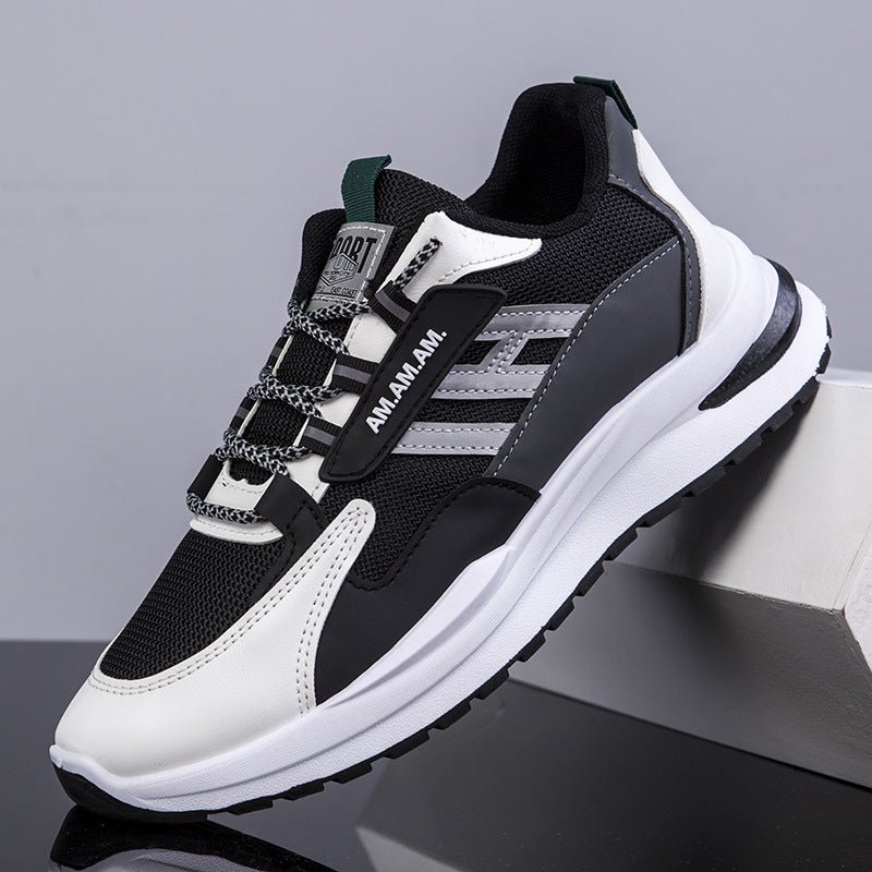 New Sneakers Men's Flying Weaving Mesh Surface Breathable Leisure Running Shoes - pokemac58d2fcef1f81f7e17066c6c2c1338cc