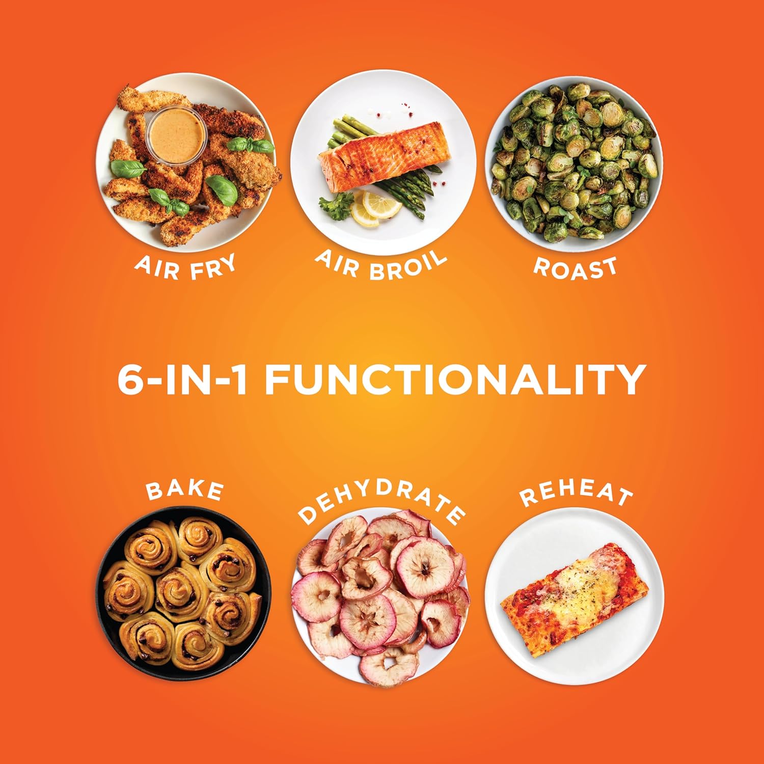 Ninja Foodi 6-in-1 8-qt. (7.6L) 2-Basket Air Fryer DualZone Technology, Match Cook & Smart Finish to Roast, Broil, Dehydrate & More for Quick, Easy Meals, Slate Grey (DZ201C) Canadian Version - pokemaNinja Foodi 6-in-1 8-qt. (7.6L) 2-Basket Air Fryer DualZone Technology, Match Cook & Smart Finish to Roast, Broil, Dehydrate & More for Quick, Easy Meals, Slate Grey (DZ201C) Canadian Version