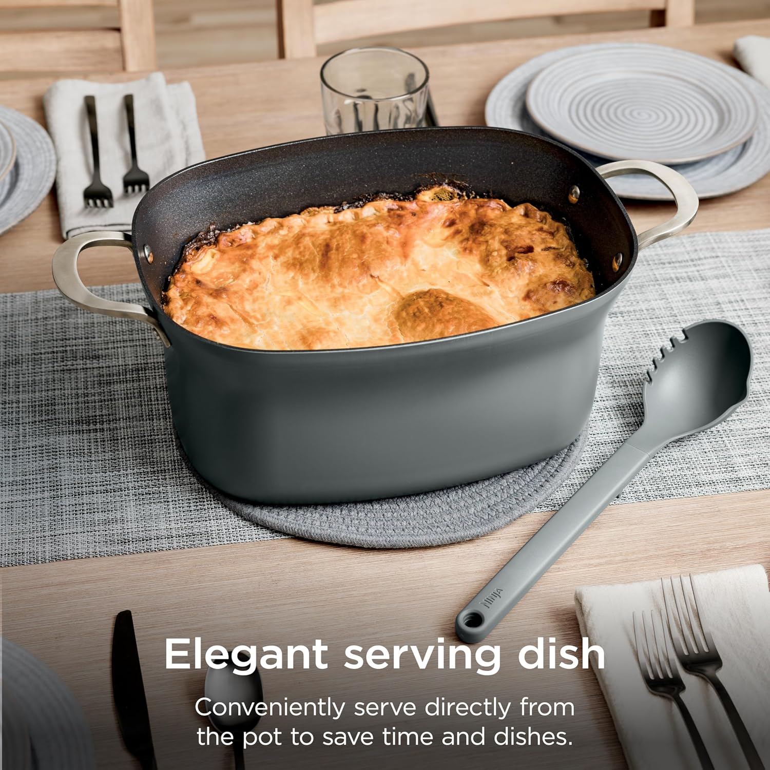 Ninja MC1001C Foodi PossibleCooker PRO 8.5 Quart Multi-Cooker, with 8-in-1 Slow Cooker,Dutch Oven,Steamer &More,Glass Lid & Integrated Spoon,Nonstick,Oven Safe Pot to 500°F,Sea Salt Gray,Sea Salt Grey - pokemaNinja MC1001C Foodi PossibleCooker PRO 8.5 Quart Multi-Cooker, with 8-in-1 Slow Cooker,Dutch Oven,Steamer &More,Glass Lid & Integrated Spoon,Nonstick,Oven Safe Pot to 500°F,Sea Salt Gray,Sea Salt Grey