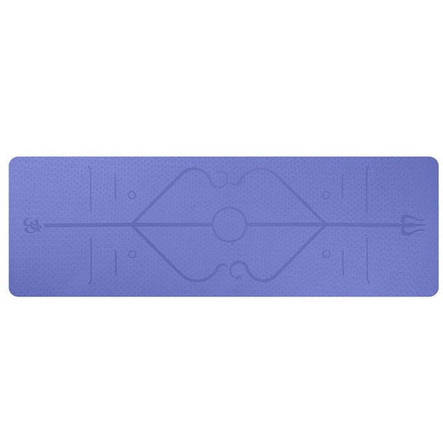 Non Slip TPE Yoga Mat Position Line Beginner - pokemab58d64a63e69e0be5ee8fda4082a1d3f
