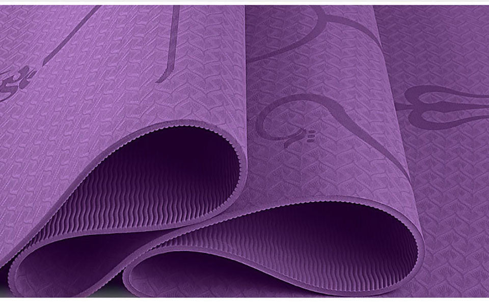 Non Slip TPE Yoga Mat Position Line Beginner - pokema5d11f6128854f7723cf9ac0948bb979b