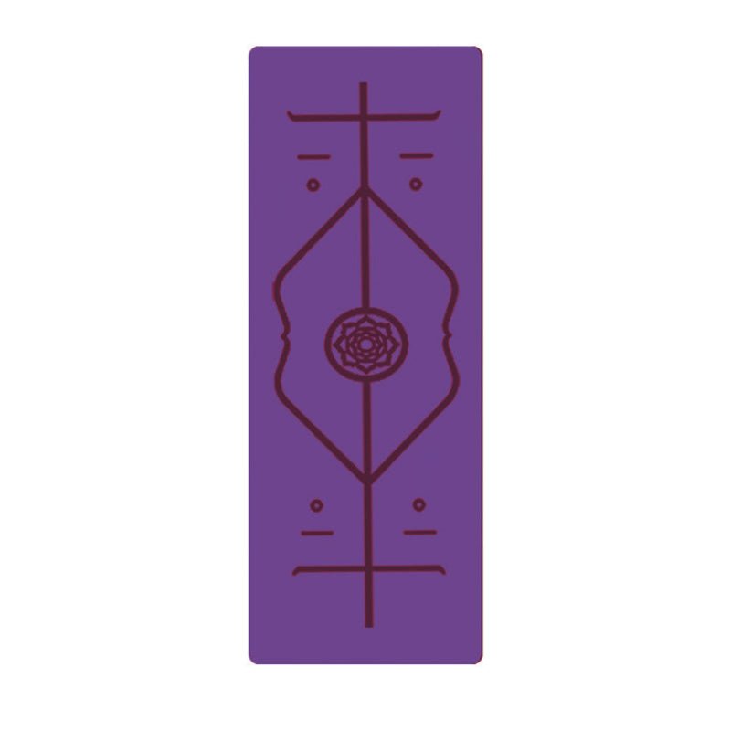 Non Slip TPE Yoga Mat Position Line Beginner - pokemaf9d4715ca3bdc63165fad03d331ef375
