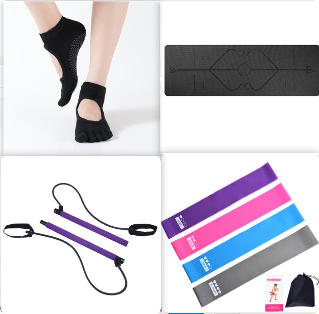 Non Slip TPE Yoga Mat Position Line Beginner - pokemaa68fea1cfc114deb09282ae02c7f397d