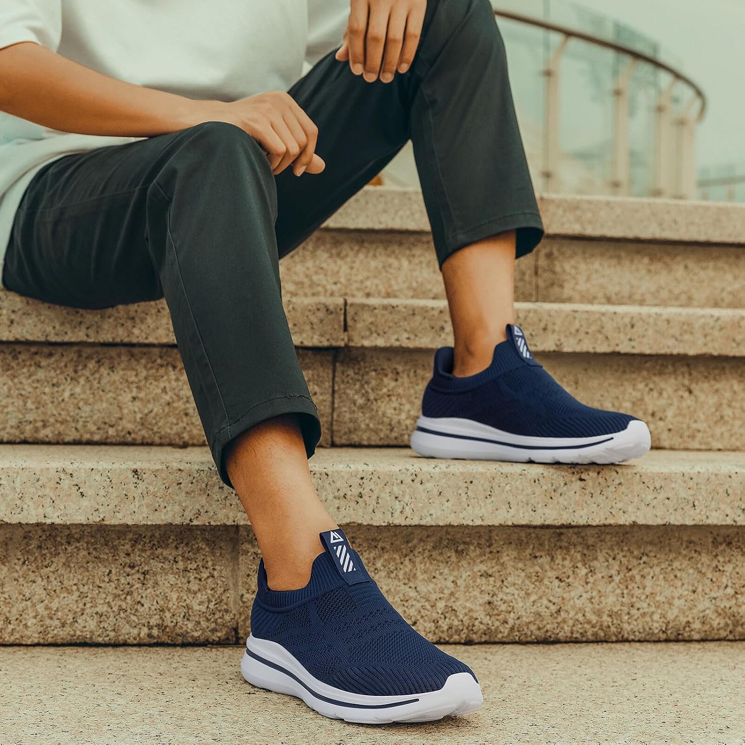 ODCKOI Chaussures à enfiler pour homme - Chaussures de marche sans lacets - Chaussures de tennis - Chaussures de course - Chaussures de sport - Chaussures de jogging - Chaussures de gym - Chaussures - pokemaODCKOI Chaussures à enfiler pour homme - Chaussures de marche sans lacets - Chaussures de tennis - Chaussures de course - Chaussures de sport - Chaussures de jogging - Chaussures de gym - Chaussures