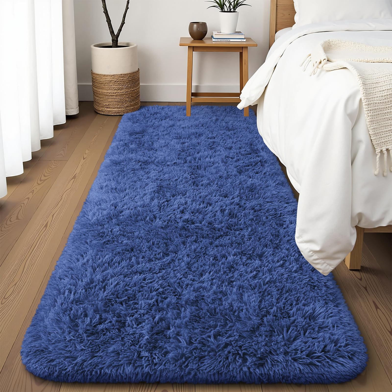 OLANLY Fluffy Area Rug for Living Room Bedroom, 5x8 Feet Soft Shaggy Non-Slip Carpet, Indoor Modern Plush Area Rugs for Kids Girls and Boys, Dorms, Nursery Rooms, Home Decor, Coffee - pokemaOLANLY Fluffy Area Rug for Living Room Bedroom, 5x8 Feet Soft Shaggy Non-Slip Carpet, Indoor Modern Plush Area Rugs for Kids Girls and Boys, Dorms, Nursery Rooms, Home Decor, Coffee
