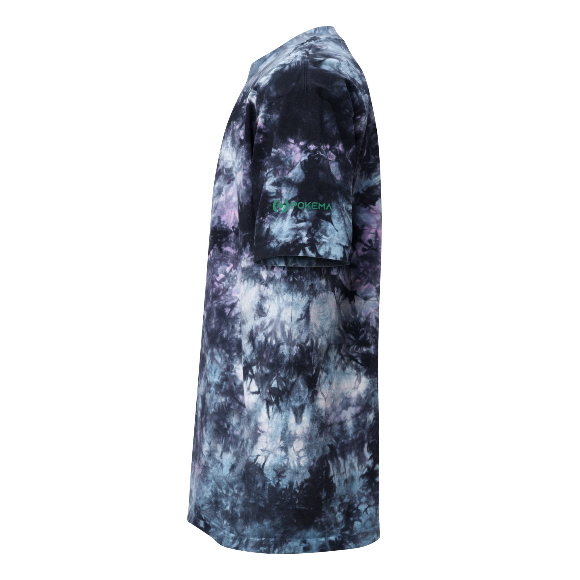 Oversized tie-dye t-shirt - pokemaProduct mockup