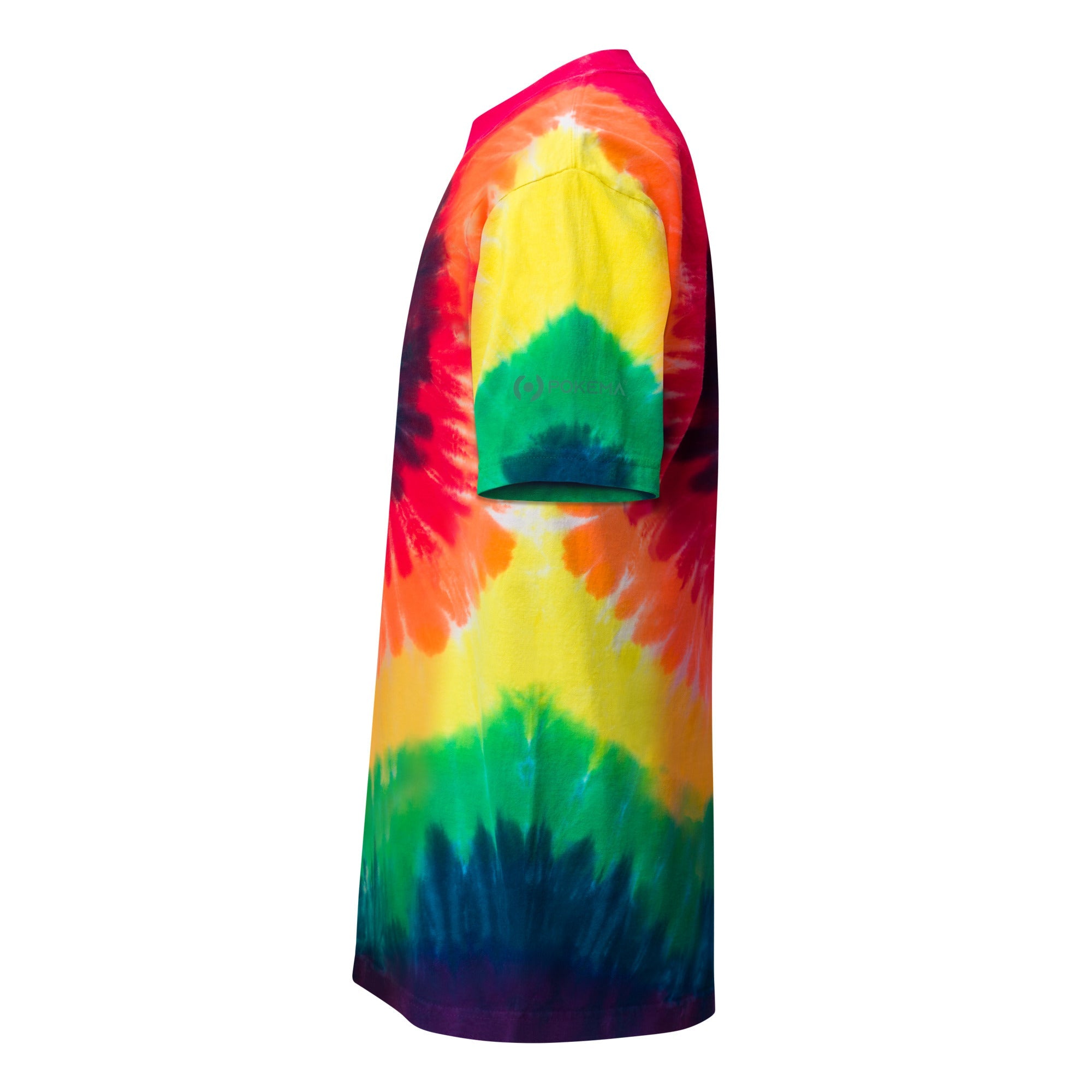 Oversized tie-dye t-shirt - pokemaProduct mockup