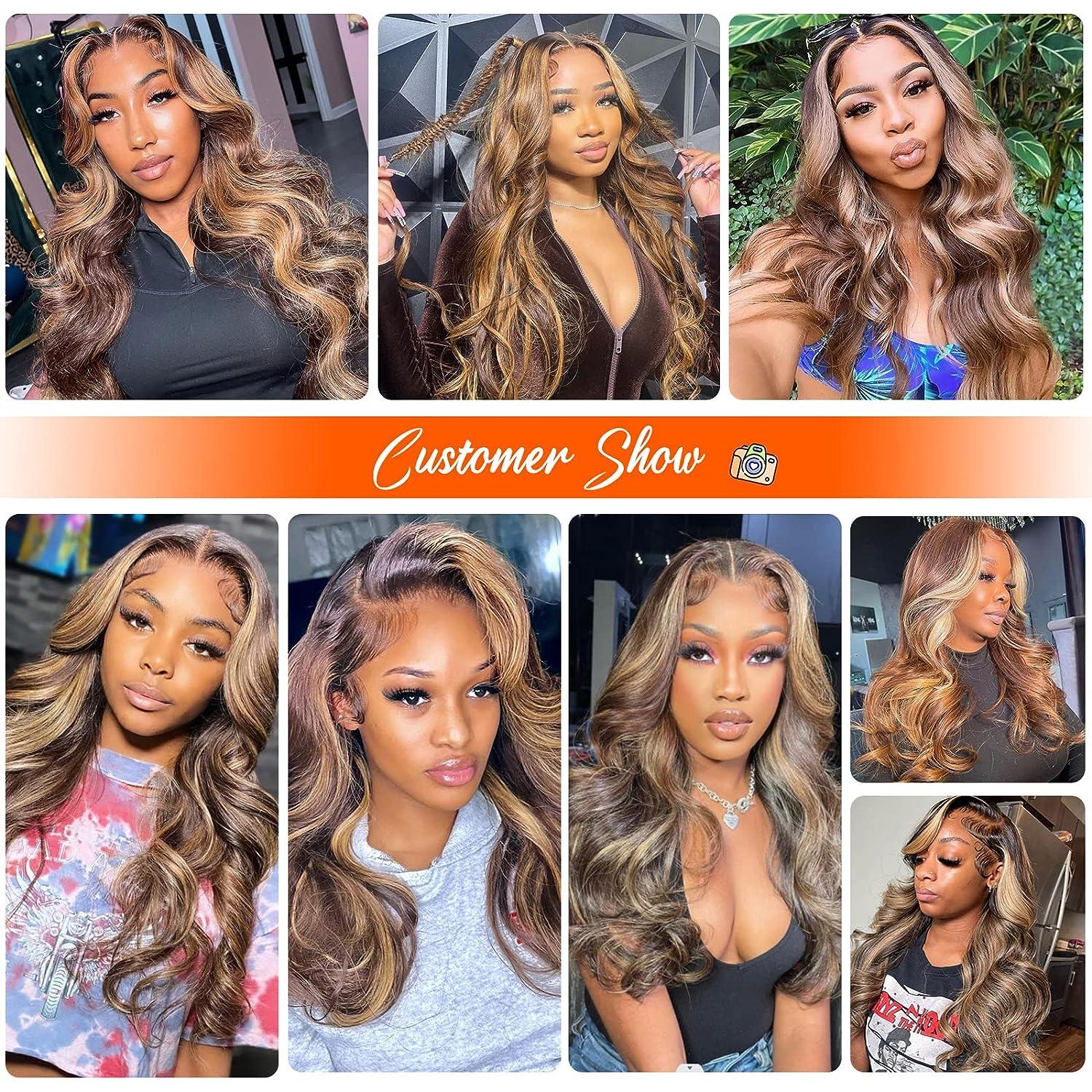 P4 27 13x4 Lace Front Wig Human Hair Body Wave Density - pokemaa73f91674428135369cd92551ab6c6cd