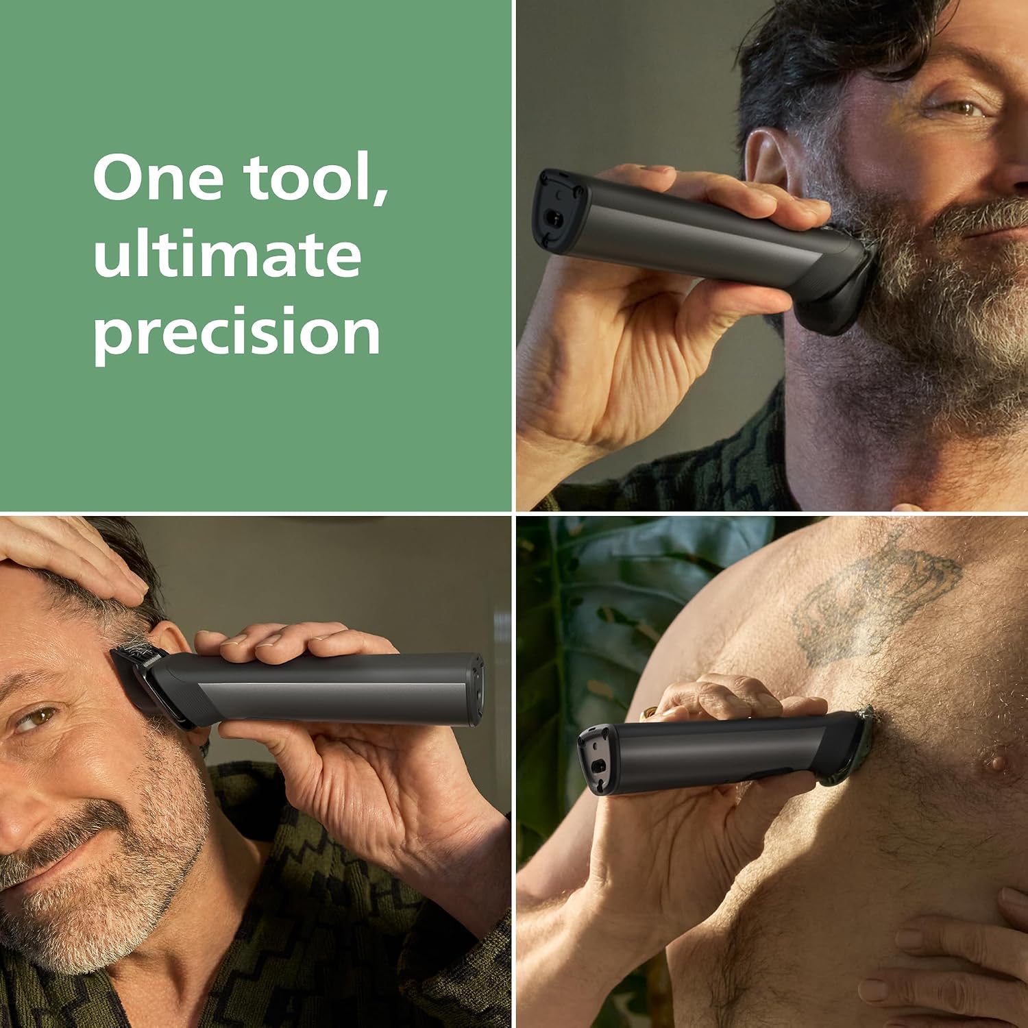 Philips Multigroom 7000 Series All-in-One 23-Piece Trimmer - Shaver and Clipper for Face, Head & Body, Self-sharpening Full Metal Blades, 24 Length Settings (0.5-16 mm), Model MG7963/28 - pokemaPhilips Multigroom 7000 Series All-in-One 23-Piece Trimmer - Shaver and Clipper for Face, Head & Body, Self-sharpening Full Metal Blades, 24 Length Settings (0.5-16 mm), Model MG7963/28
