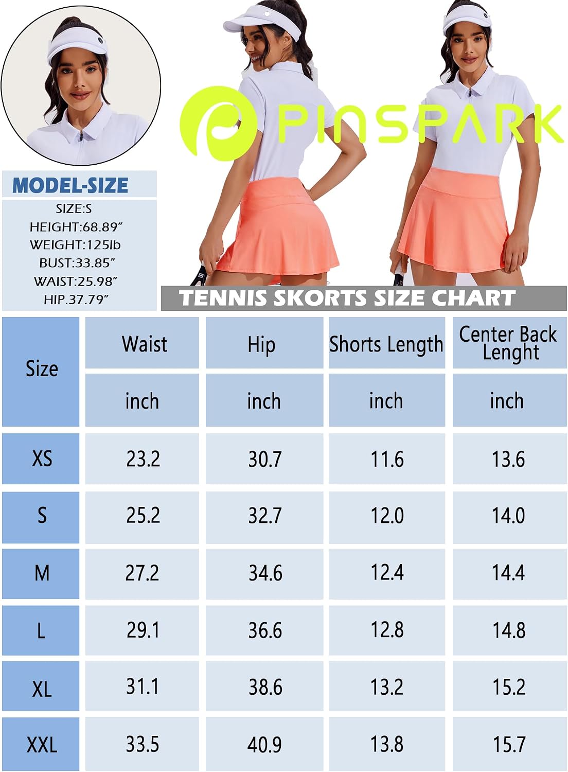 PINSPARK Tennis Skirts for Women Pleated Athletic Skort Lightweight Golf Skirts with Shorts Pocket Workout Pickleball - pokemaPINSPARK Tennis Skirts for Women Pleated Athletic Skort Lightweight Golf Skirts with Shorts Pocket Workout Pickleball