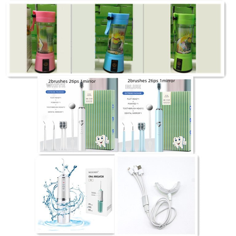 Portable Blender With USB Rechargeable Mini Kitchen Fruit Juice Mixer Home Simple Portable Electric Mini Juicer - pokemab2fc1c3560e7a57b783aaeae35a7b546