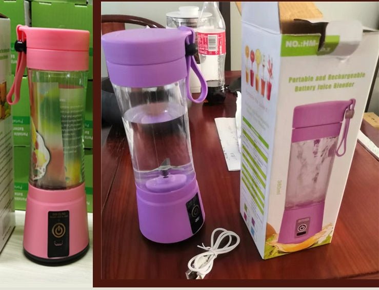 Portable Blender With USB Rechargeable Mini Kitchen Fruit Juice Mixer Home Simple Portable Electric Mini Juicer - pokema81185df3f7aceac41d8692b8f42ef1bc