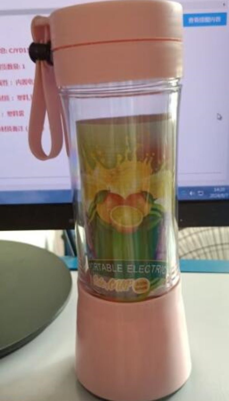 Portable Blender With USB Rechargeable Mini Kitchen Fruit Juice Mixer Home Simple Portable Electric Mini Juicer - pokemafe184394ff3d1382034920b4fe1069e3