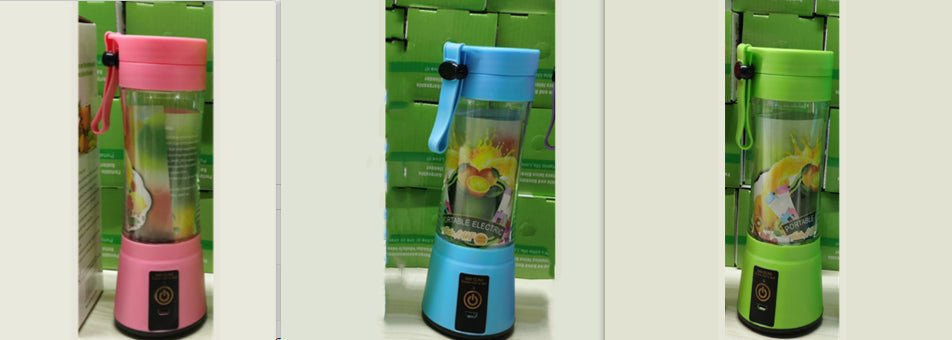 Portable Blender With USB Rechargeable Mini Kitchen Fruit Juice Mixer Home Simple Portable Electric Mini Juicer - pokema9eb4dd818fc767acd311ac61a87a538f