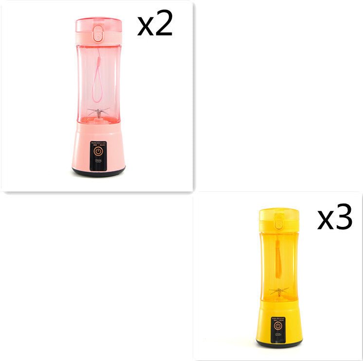 Portable Electric Fruit Juicer Wireless USB Rechargeable Mini Mixer Multifunction Summer Smoothie Blender Machine Kitchen Supplies - pokema6a10dac369cc4532c4a2754841ea0116