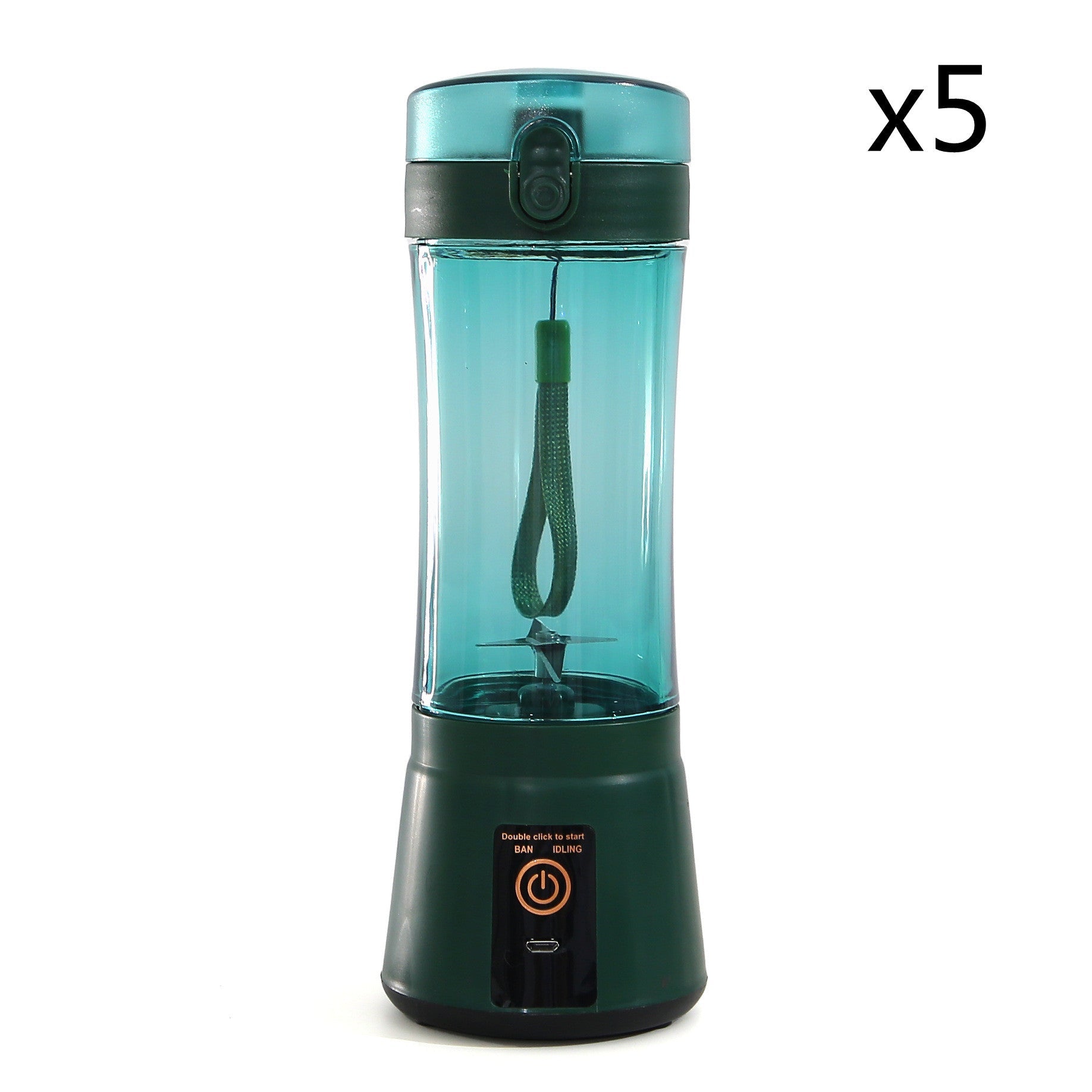 Portable Electric Fruit Juicer Wireless USB Rechargeable Mini Mixer Multifunction Summer Smoothie Blender Machine Kitchen Supplies - pokema2ddae85c725f41efc3e330831ea0e4a4