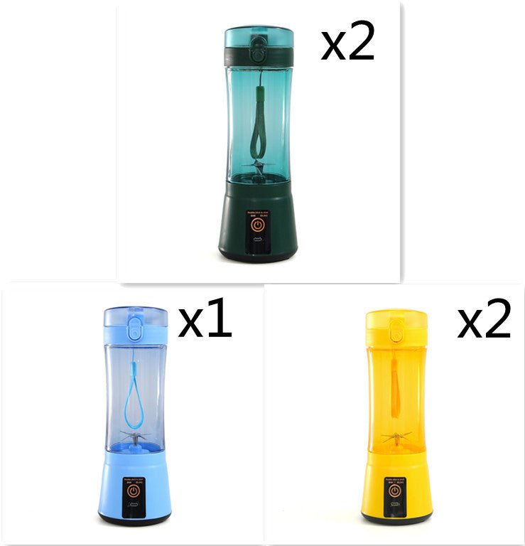 Portable Electric Fruit Juicer Wireless USB Rechargeable Mini Mixer Multifunction Summer Smoothie Blender Machine Kitchen Supplies - pokema6ce21401e1f2c58edd13b78e320adff7