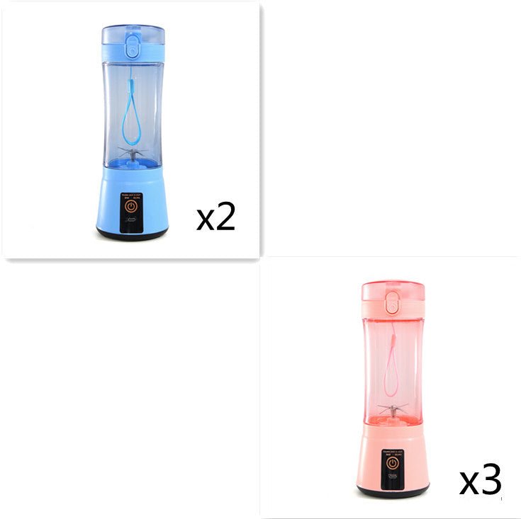 Portable Electric Fruit Juicer Wireless USB Rechargeable Mini Mixer Multifunction Summer Smoothie Blender Machine Kitchen Supplies - pokema3516d07c37e2995a7088aa353845d5e6