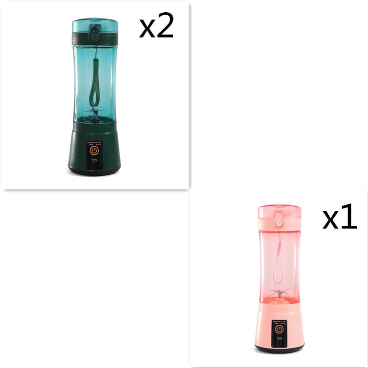 Portable Electric Fruit Juicer Wireless USB Rechargeable Mini Mixer Multifunction Summer Smoothie Blender Machine Kitchen Supplies - pokemac0b8721e500f81b9b8a511423e25d6e6