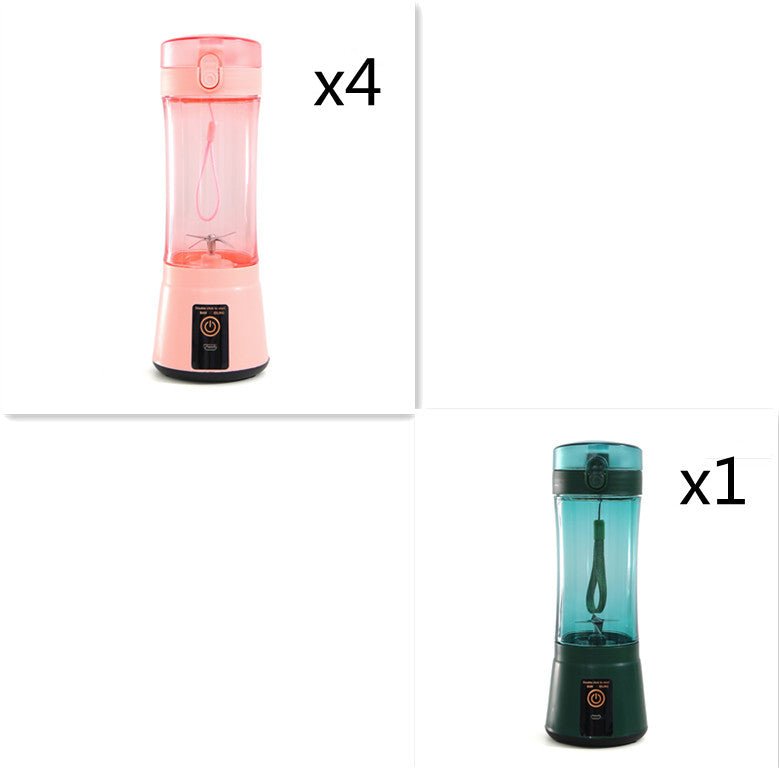 Portable Electric Fruit Juicer Wireless USB Rechargeable Mini Mixer Multifunction Summer Smoothie Blender Machine Kitchen Supplies - pokemaa025cb6e8d9eb48a4745b97ec96c5298