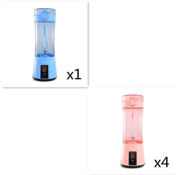 Portable Electric Fruit Juicer Wireless USB Rechargeable Mini Mixer Multifunction Summer Smoothie Blender Machine Kitchen Supplies - pokema25b394a7f36d5b8d91dbe79c08aab24e