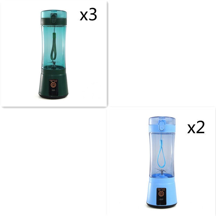 Portable Electric Fruit Juicer Wireless USB Rechargeable Mini Mixer Multifunction Summer Smoothie Blender Machine Kitchen Supplies - pokemac65b07717f384c5cad51bd395c879aa7