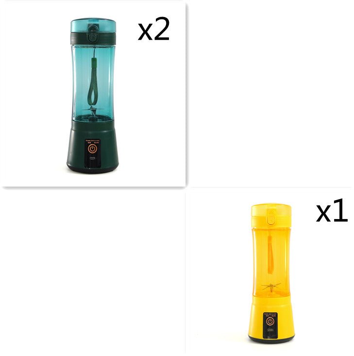 Portable Electric Fruit Juicer Wireless USB Rechargeable Mini Mixer Multifunction Summer Smoothie Blender Machine Kitchen Supplies - pokema1e3c91b841c3a6bb429efdef400ba05c