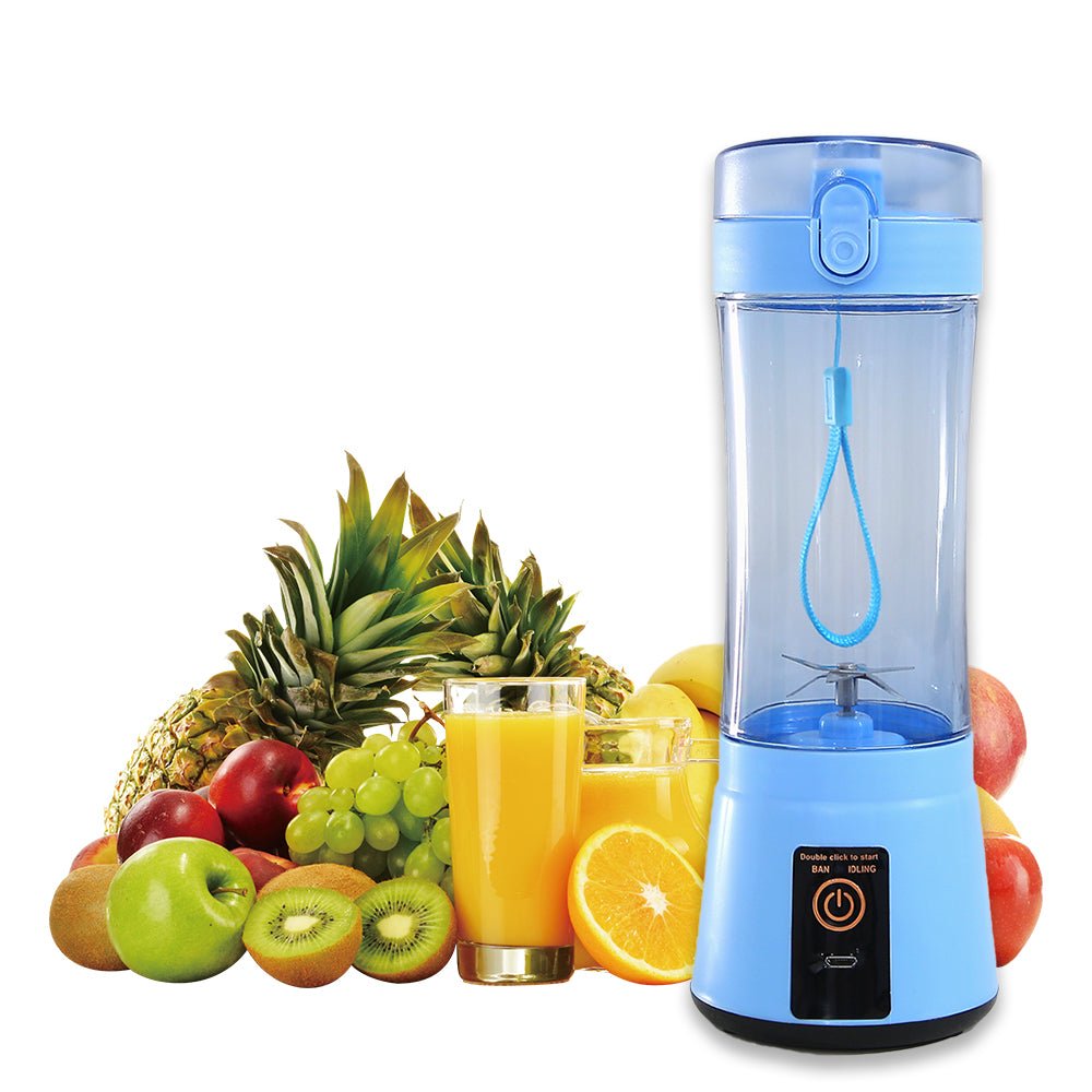 Portable Electric Fruit Juicer Wireless USB Rechargeable Mini Mixer Multifunction Summer Smoothie Blender Machine Kitchen Supplies - pokema4ff1a8b44e2e34c81179236071618bbc