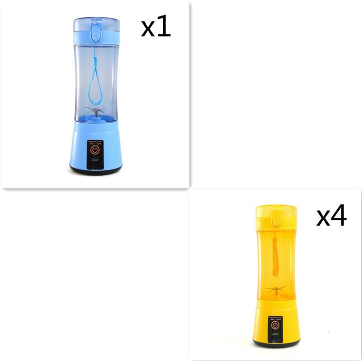 Portable Electric Fruit Juicer Wireless USB Rechargeable Mini Mixer Multifunction Summer Smoothie Blender Machine Kitchen Supplies - pokemaa68d8529d57a13d6f5fd4bbd373b084