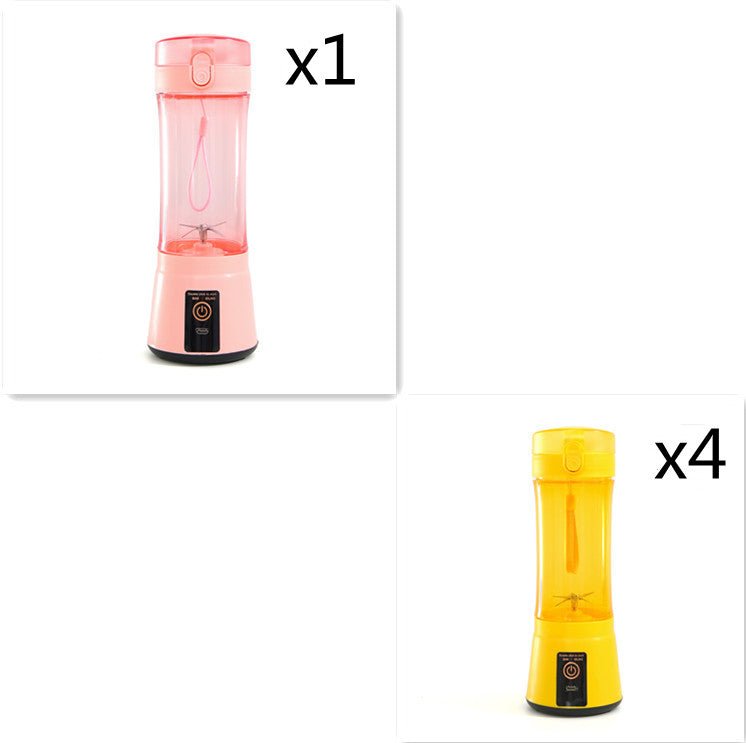 Portable Electric Fruit Juicer Wireless USB Rechargeable Mini Mixer Multifunction Summer Smoothie Blender Machine Kitchen Supplies - pokemaf0d31957456c3bc2032da5fbdcc1ac26
