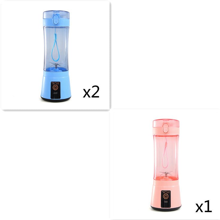 Portable Electric Fruit Juicer Wireless USB Rechargeable Mini Mixer Multifunction Summer Smoothie Blender Machine Kitchen Supplies - pokema1c02a677db9bcfb3b4fcb0efa9d9a5db