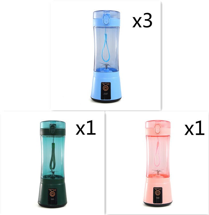 Portable Electric Fruit Juicer Wireless USB Rechargeable Mini Mixer Multifunction Summer Smoothie Blender Machine Kitchen Supplies - pokemabdb68d78801d20d8ce60ac7bfa22fc93