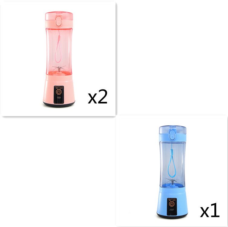 Portable Electric Fruit Juicer Wireless USB Rechargeable Mini Mixer Multifunction Summer Smoothie Blender Machine Kitchen Supplies - pokemaab54923c4f85ce0be9360bf30a3bfede