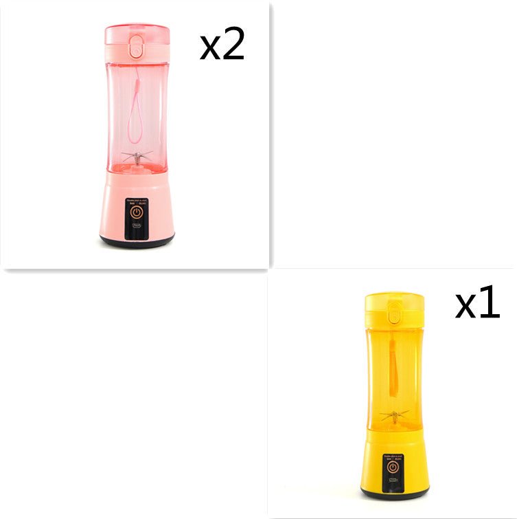 Portable Electric Fruit Juicer Wireless USB Rechargeable Mini Mixer Multifunction Summer Smoothie Blender Machine Kitchen Supplies - pokema48ec6c6abe6249dedde927c002fffe5d