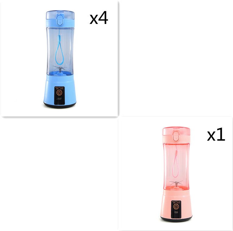 Portable Electric Fruit Juicer Wireless USB Rechargeable Mini Mixer Multifunction Summer Smoothie Blender Machine Kitchen Supplies - pokemadda3447eba25b8c2930676423ac5bd9c