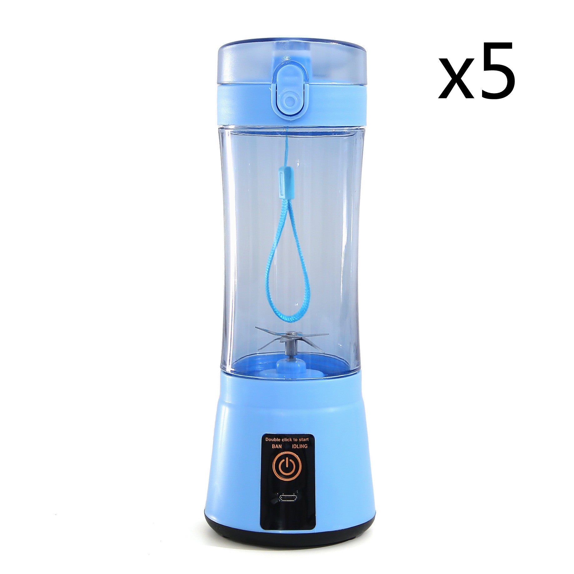 Portable Electric Fruit Juicer Wireless USB Rechargeable Mini Mixer Multifunction Summer Smoothie Blender Machine Kitchen Supplies - pokemaa46ba288c6a99568f6db1460e941a74e