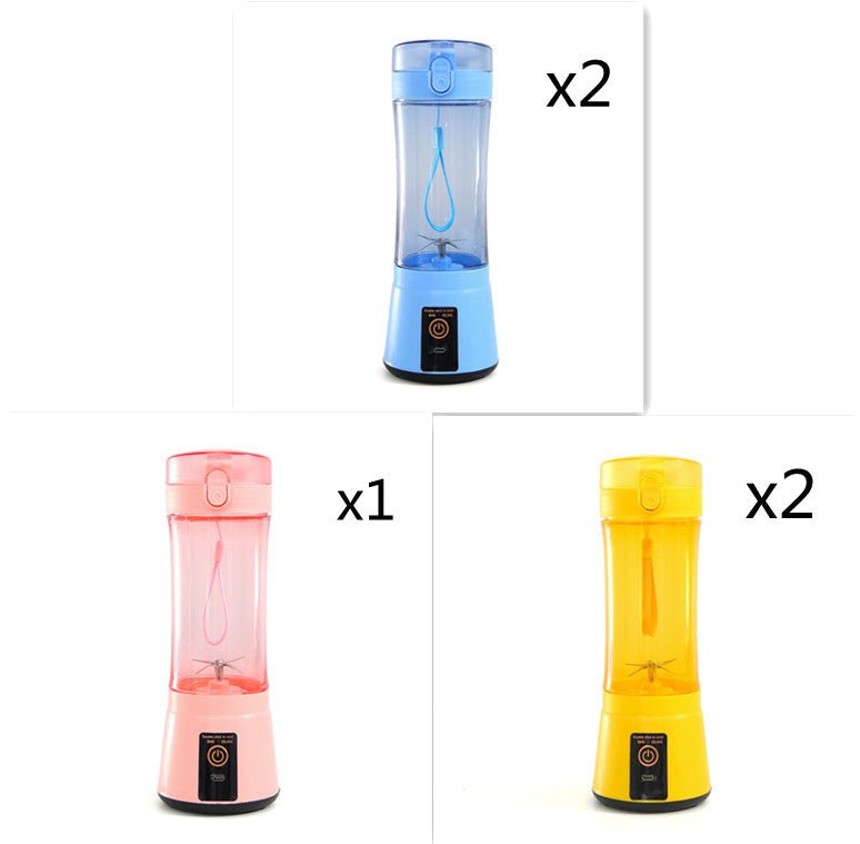 Portable Electric Fruit Juicer Wireless USB Rechargeable Mini Mixer Multifunction Summer Smoothie Blender Machine Kitchen Supplies - pokema7c7443abeee7bee88b1c619e1f7b7364