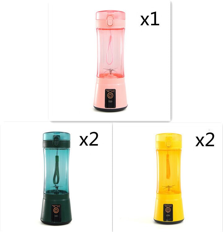 Portable Electric Fruit Juicer Wireless USB Rechargeable Mini Mixer Multifunction Summer Smoothie Blender Machine Kitchen Supplies - pokema77eec7d779c33a639110136513edaac4