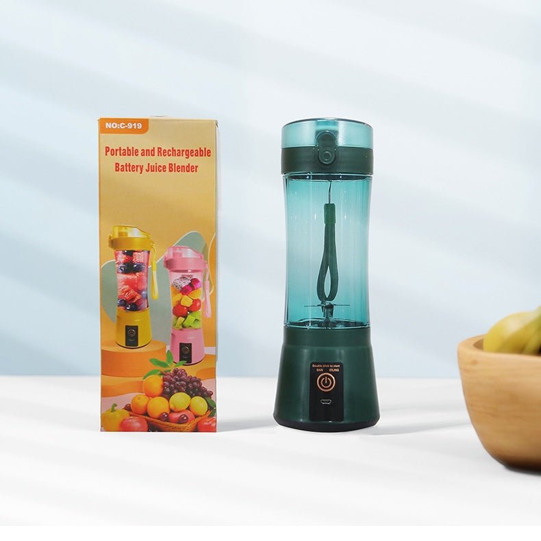 Portable Electric Fruit Juicer Wireless USB Rechargeable Mini Mixer Multifunction Summer Smoothie Blender Machine Kitchen Supplies - pokema77f5d20a2ea435847261d771426871bb