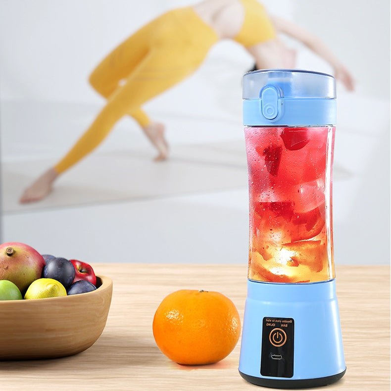 Portable Electric Fruit Juicer Wireless USB Rechargeable Mini Mixer Multifunction Summer Smoothie Blender Machine Kitchen Supplies - pokema3a13a7e6c1e431130c96d575377b1309