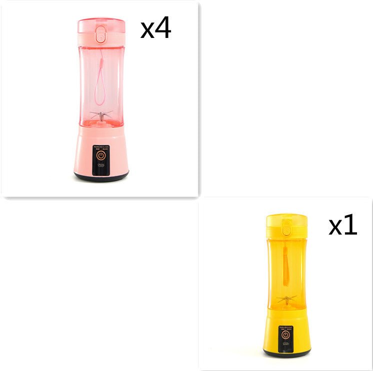 Portable Electric Fruit Juicer Wireless USB Rechargeable Mini Mixer Multifunction Summer Smoothie Blender Machine Kitchen Supplies - pokemaccbc7349038864274a0940af5d1cfbe0