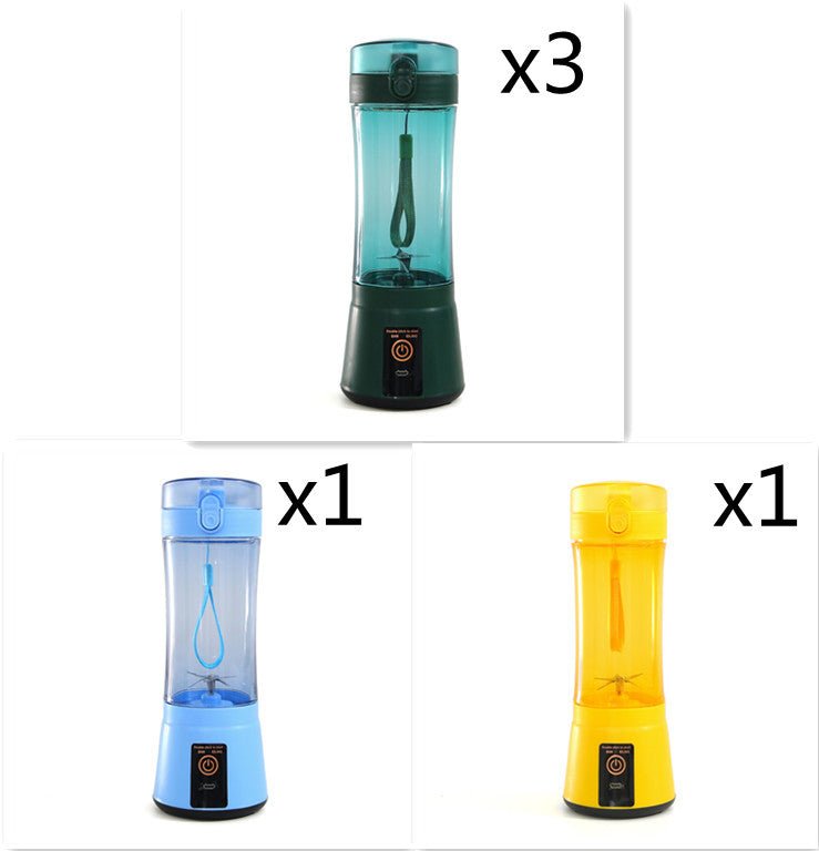 Portable Electric Fruit Juicer Wireless USB Rechargeable Mini Mixer Multifunction Summer Smoothie Blender Machine Kitchen Supplies - pokemae6f93c5d432803da3d922d24cd0c2a9c