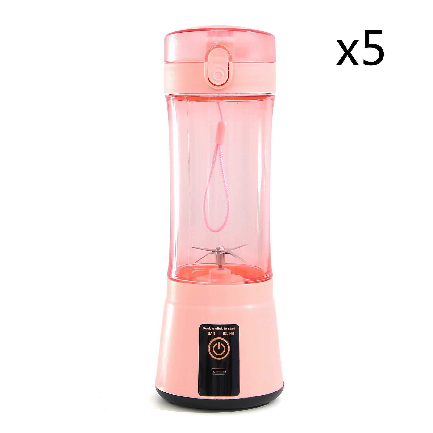 Portable Electric Fruit Juicer Wireless USB Rechargeable Mini Mixer Multifunction Summer Smoothie Blender Machine Kitchen Supplies - pokemab5182c195efee8bb1fe3587ac65ca1c9
