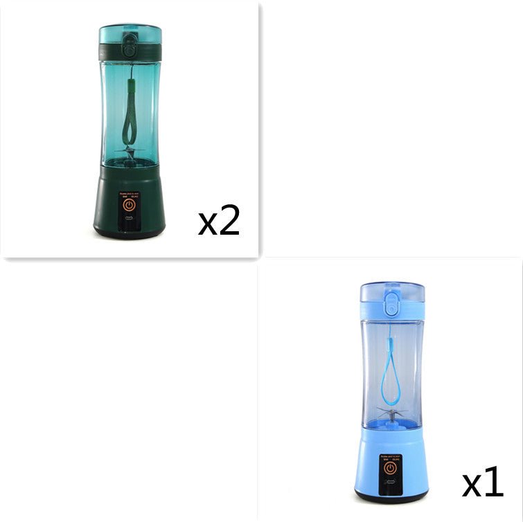 Portable Electric Fruit Juicer Wireless USB Rechargeable Mini Mixer Multifunction Summer Smoothie Blender Machine Kitchen Supplies - pokema6bb028e1689556478d90dd1be7e27c37