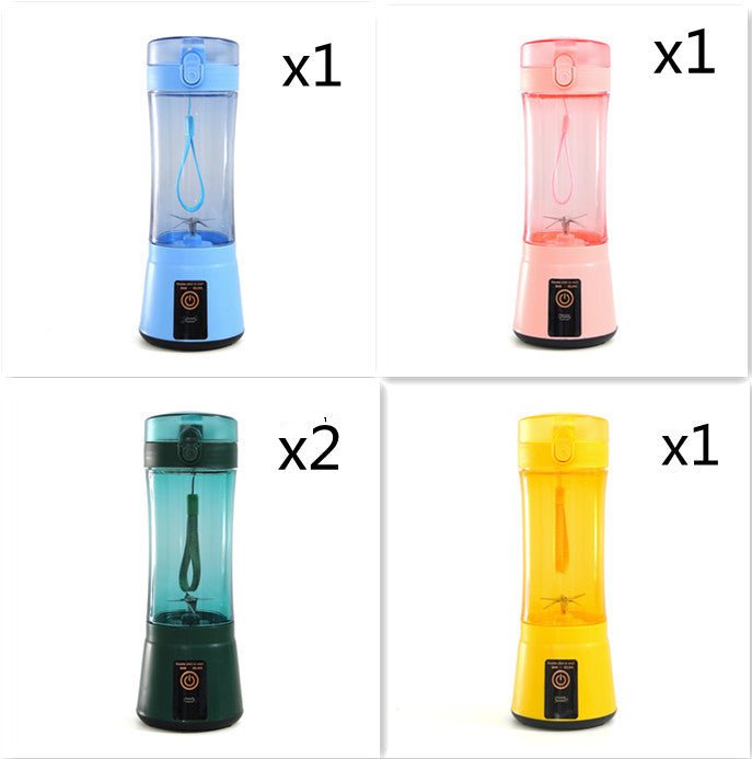 Portable Electric Fruit Juicer Wireless USB Rechargeable Mini Mixer Multifunction Summer Smoothie Blender Machine Kitchen Supplies - pokema233b676ad390474b7e3c01bb55b6cb9b