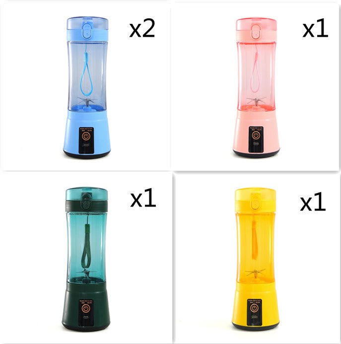 Portable Electric Fruit Juicer Wireless USB Rechargeable Mini Mixer Multifunction Summer Smoothie Blender Machine Kitchen Supplies - pokemaea25a80de1874413d4af7cc04d353be8
