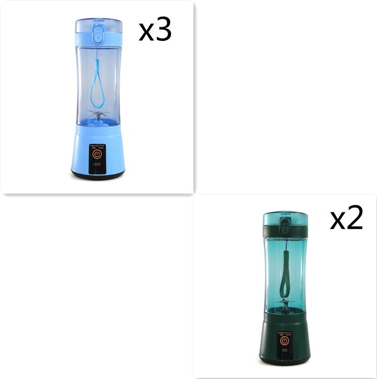 Portable Electric Fruit Juicer Wireless USB Rechargeable Mini Mixer Multifunction Summer Smoothie Blender Machine Kitchen Supplies - pokemad777e40a842d5032863ede338c6f6b97