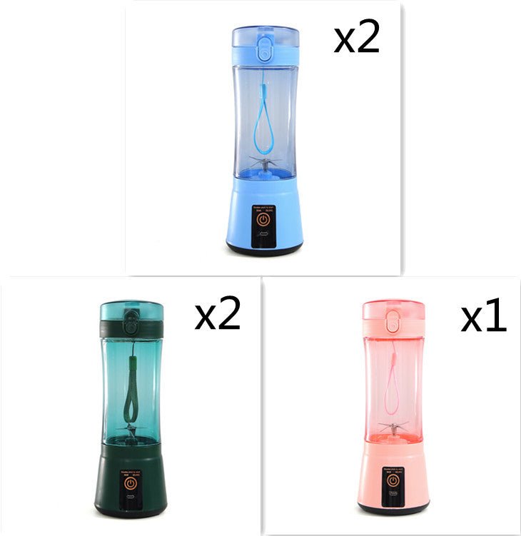 Portable Electric Fruit Juicer Wireless USB Rechargeable Mini Mixer Multifunction Summer Smoothie Blender Machine Kitchen Supplies - pokemaba0e1082c79a2febc3e70acccad6280c