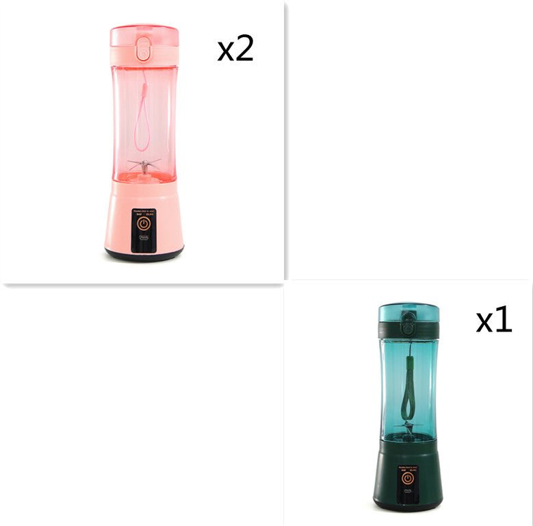 Portable Electric Fruit Juicer Wireless USB Rechargeable Mini Mixer Multifunction Summer Smoothie Blender Machine Kitchen Supplies - pokema17d4798a730e1628ef1bf8771be6dc50